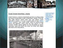 Tablet Screenshot of creekstreetketchikan.com